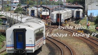 [Trip Selo] - Naik Kereta Api Baru Singosari Ekspres dan New Bima Surabaya-Malang PP
