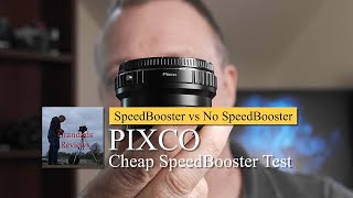 Cheap SpeedBooster Test. Pixco SpeedBooster vs Non SpeedBooster Minolta MD to Fuji X Mount