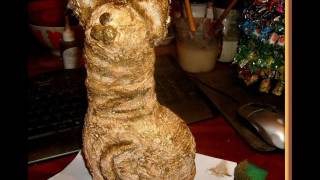 Кошка папье-маше (МК)