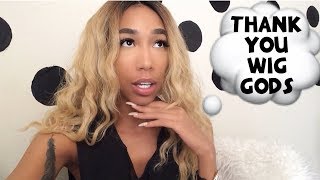 cheap 20$ lace front wig | outre bliss DR27613