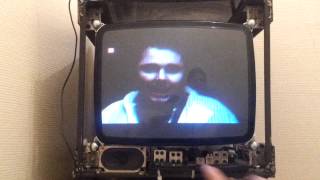 Truls on old TV