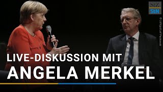 StZ im Gespräch mit Angela Merkel