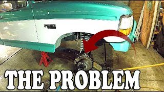 Found The PROBLEM With The TIRE WEAR Issue  1994 FORD F150 4x4