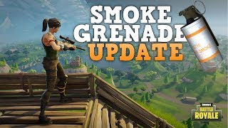 FORTNITE BATTLE ROYALE WITH UPSHALL (PS4 Pro) New Smoke Grenade Update