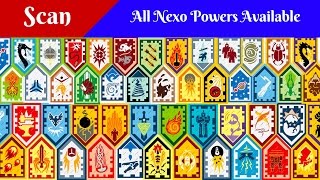 All Lego Nexo Powers / Nexo Shield - Scan and Enjoy