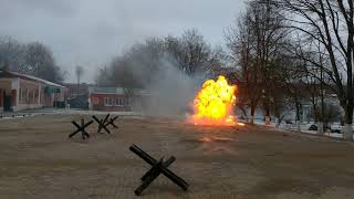 Военно-историческая реконструкция: Освобождение Мосальска 1942 год. По полям и сёлам на Аркане.