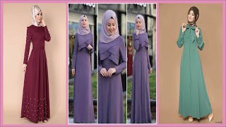 أجمل الفساتين التركية الطويلة للمحجبات - Turkish Dresses