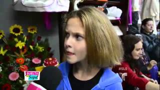 Las hijas de Daniela Castro en la entrevista para "Suelta la sopa"