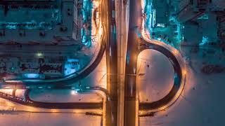 Таймлапс с воздуха - Череповец (Аэросъемка)