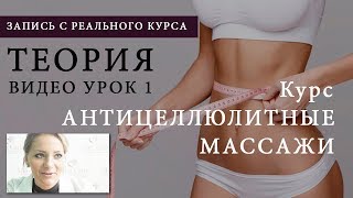 Урок 1 - Теория Антицеллюлитный массаж - требования к массажисту и рабочему месту