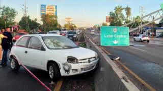 #ZFReporte: Accidente en la León-Silao deja un muerto y un herido
