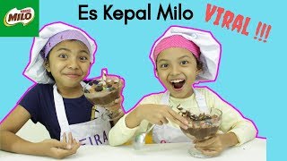CARA MEMBUAT ES KEPAL MILO VIRAL ♥ RESEP AIS KEPAL MILO