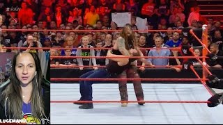 WWE Raw 5/8/17 Bray Wyatt vs Dean Ambrose