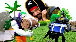 Супергерои и Пираты - Кому достанутся сокровища? Игры для мальчиков