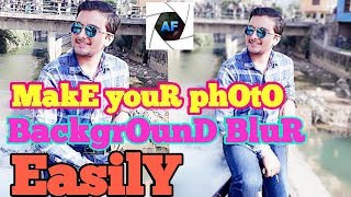 How to Background Blur Tutorial in Android Phone[After Focus] || BY C.T.N