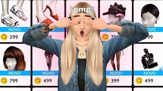 Gastando avacoins com os itens novos! Avakin Life