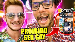 XERETANDO GRINDR NO PAIS QUE É PROIBIDO SER LGBT ??‍? Klébio Damas em Singapura
