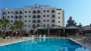 КИПР 2019. Обзор. БАССЕЙН отеля Crown Resorts Elamaris 3*. Протарас. Кипр. Тутси. Блог.Канал ТУТСИ