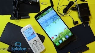 Обзор Alcatel One Touch Hero (Scribe Pro) c аксессуарами (review)