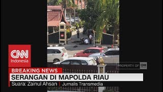 Breaking News! Mapolda Riau Diserang Terduga Teroris
