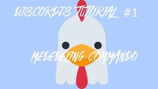 Discord.JS Tutorial #1 | Mededeling Command