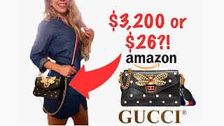 AMAZON GUCCI DUPES!!