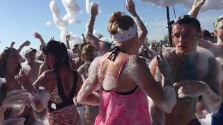 IMG 5380 Турция Сиде  Отель Sunrise Resort Hotel 5* Пенная дискотека на пляже. Сентябрь 2018