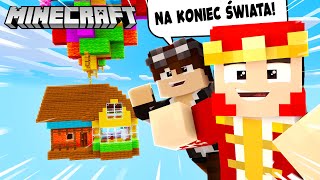 PRZELECIELIŚMY ŚWIAT W LATAJĄCYM DOMU! *mieliśmy wypadek :/* - MINECRAFT EKSTRA 1.14