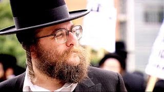 Orthodox Jews protest in Brussels - no comment