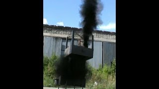 Как прочистить печь взрывом  How to clean the furnace with an explosion