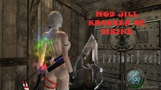 ?LIVE ?Resident Evil 4? MOD Jill Krauser + Desafios?