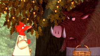 Гора самоцветов   Кот и Лиса The cat and the fox Русская сказка