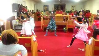 "Living Dolls" Kingdom's Treasures Step Team Tribute to their Pastor