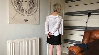 Mature in Stockings: Home From Work