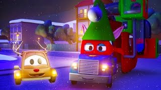 Carl Transform i Gigantyczna Ciężarówka Elfa w Miasto Samochodów | Special Święta