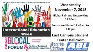 International Education Week Global Fair 2018