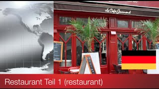#14: LERNE DEUTSCH: RESTAURANT // LEARNING GERMAN: RESTAURANT
