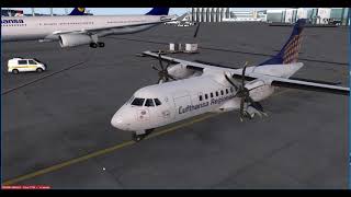 Carenado's A42-500   Working Review P3D V4.5  EDDF to EBBR