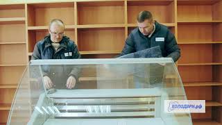 Установка холодильного оборудования. Компания ХОЛОДВРН. Аренда холодильного оборудования