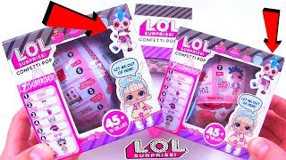 LOL SURPRISE ПАНК БОЙ НОВЫЙ  ЛОЛ КОНФЕТТИ ПОП ШАР ПОДДЕЛКА Surprise LQL Fake LOL