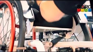 Manufacturing of a wheelchair