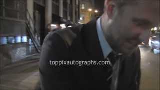 Chris Hardwick - Signing Autographs at AMC Upfront in NYC