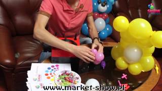 Мишка из шаров( Версия 2) Balloons Bear #2