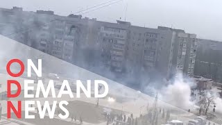 Massive Blast Near Ukrainian Zaporizhzhia Nuclear Plant