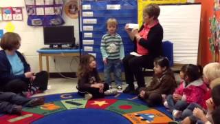 Preschool literacy demonstration