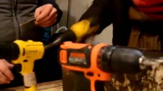 Тест шуруповертов Black&Decker STANLEY Часть 1
