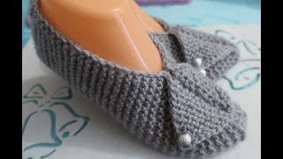 СЛЕДКИ - ТАПОЧКИ СПИЦАМИ ИЗ ПРЯМОУГОЛЬНИКА. ОЧЕНЬ ПРОСТО И БЫСТРО. МАСТЕР КЛАСС. ДЛЯ НАЧИНАЮЩИХ.