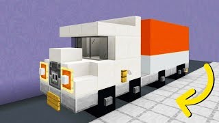 Minecraft Tutorial: How To Make A Truck "2019 City Tutorial"