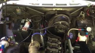 Volvo 122 turbo - B230 swap first start