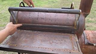 САМОДЕЛЬНАЯ КОПТИЛЬНЯ  ИЗ ГАЗОВОГО БАЛЛОНА